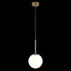 Lampa Wisząca Metalowa Szklana Kula BASIC MOD321PL-01G2 MAYTONI
